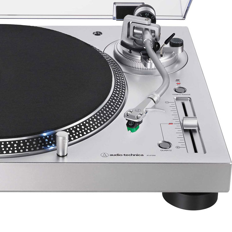 AT-LP120XUSBSV Direct-Drive Turntable (Analog & USB)